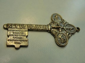 Jabberjewelry.com Vintage Call A Priest Key
