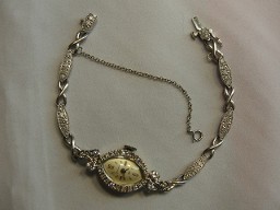 Jabberjewelry.com Vintage Bulova Diamond Watch & Band