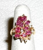 Jabberjewerlry.com Rubies & Diamonds White Gold Ring